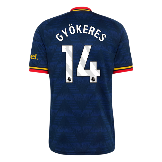 GYÖKERES #14 Arsenal Extérieur Maillot 2026/27 Bleu marine