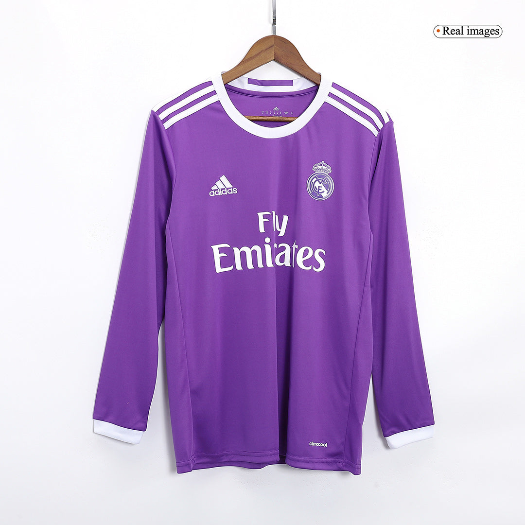 KROOS #8 Retro Real Madrid Uitshirt Lange Mouwen 2016/17
