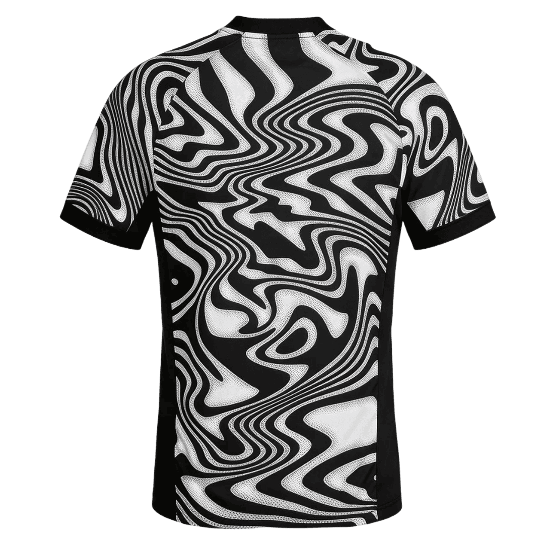 Brazilië Shirt - Wereldkampioenschap 2026 Zwart & Wit Grote Maat