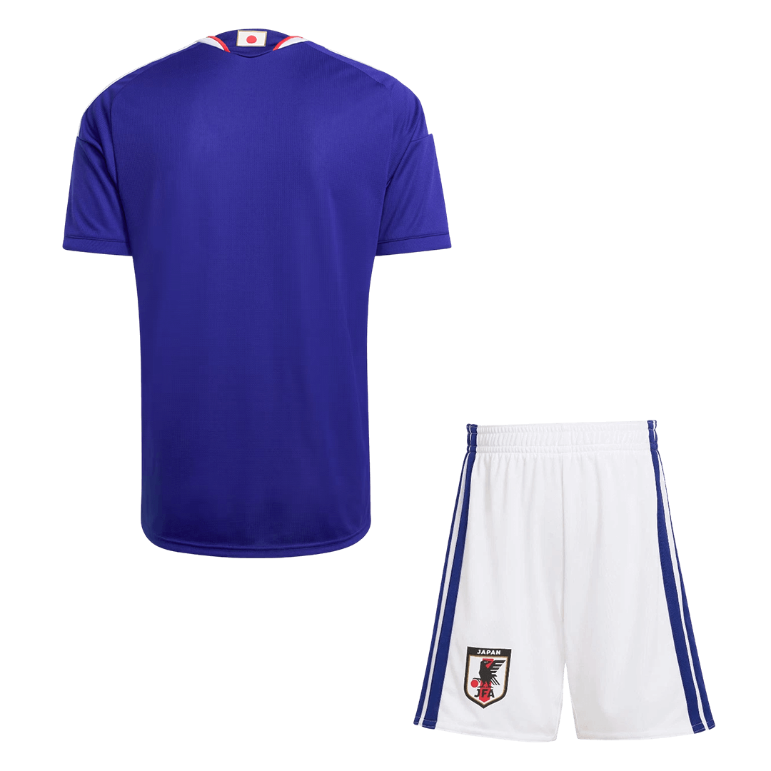 Japon Domicile Maillot Kit Coupe du Monde 2026 Bleu marine