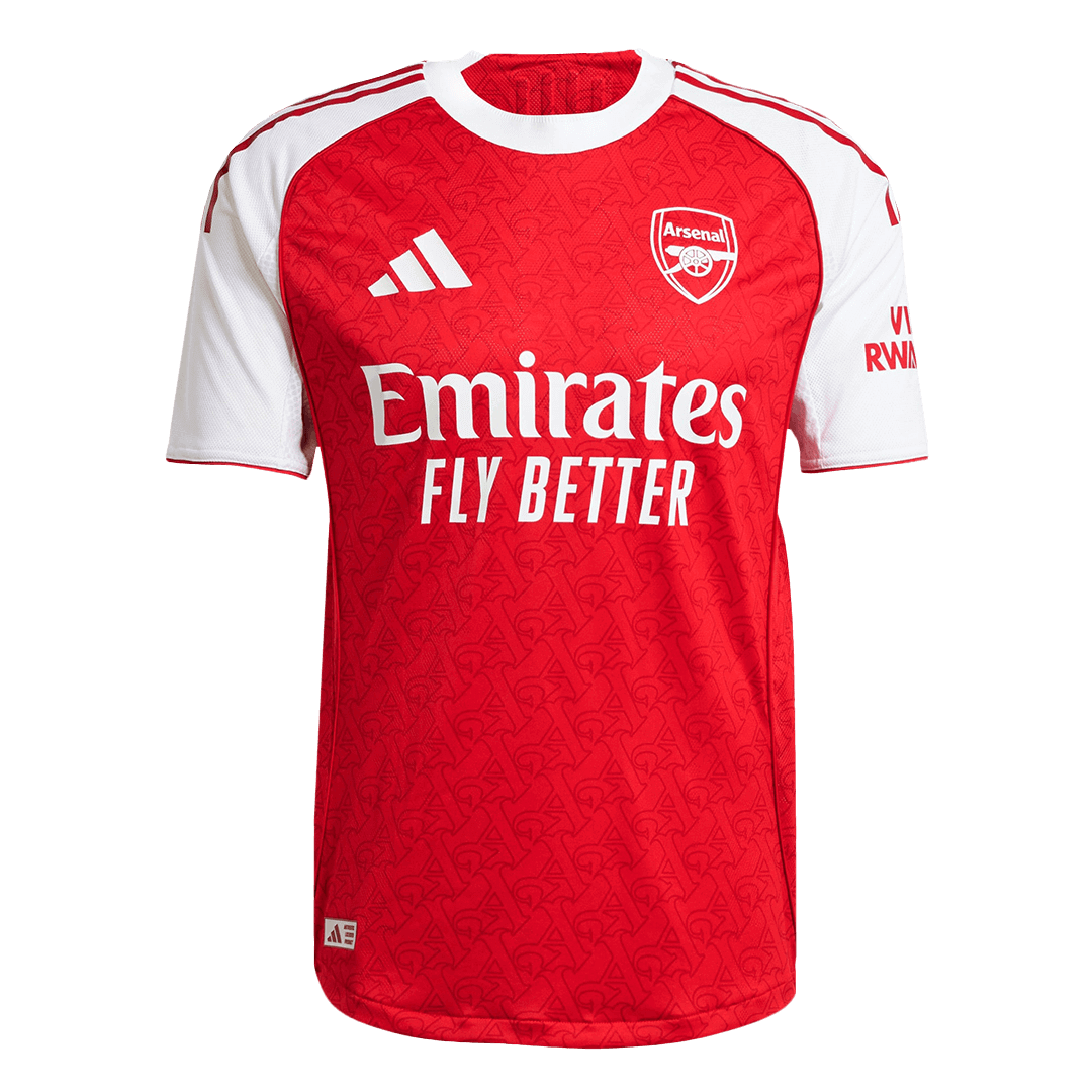 RIJST #41 Arsenal Thuis Shirt 2025/26 Authentiek