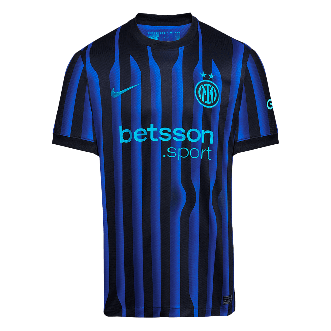 PAVARD #28 Inter Milan Thuisshirt 2025/26 Blauw&Zwart
