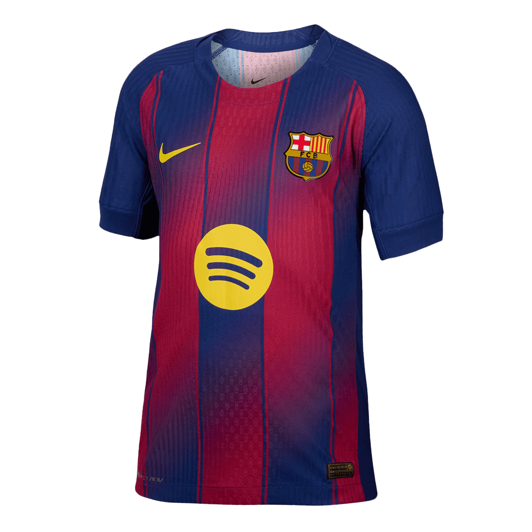 PEDRI #8 Barcelone Domicile Maillot 2025/26 Authentique - UCL
