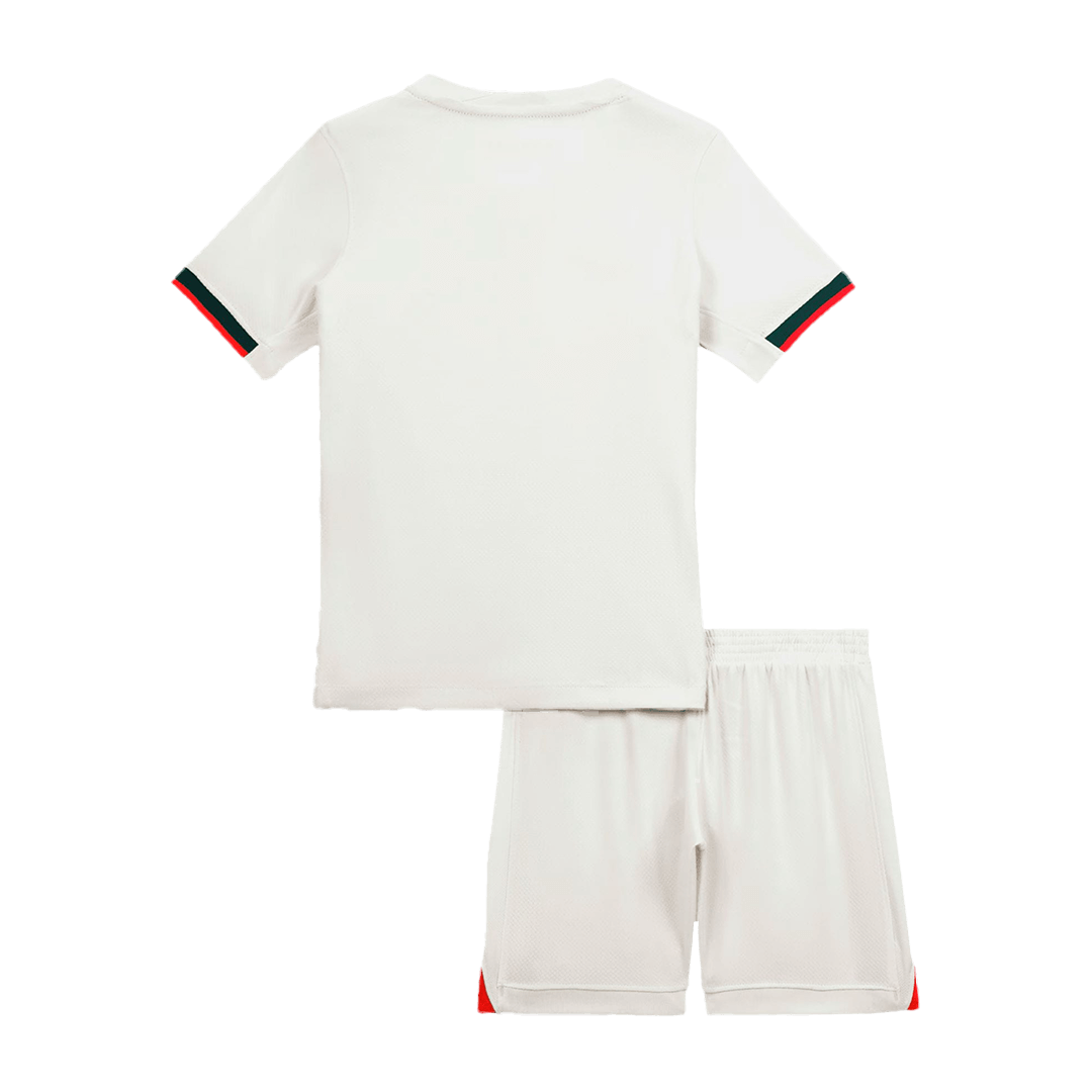 Vente Flash Chelsea Extérieur Maillot Kit 2025/26 Enfant Blanc