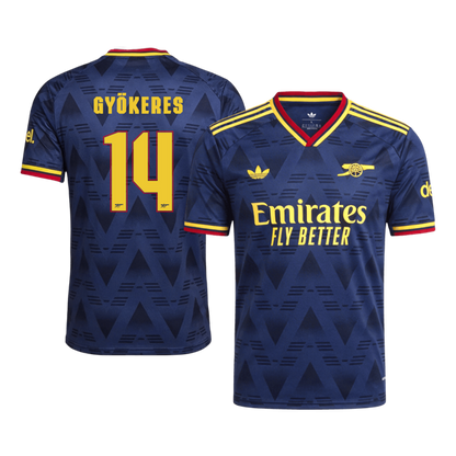 GYÖKERES #14 Arsenal Extérieur Maillot 2026/27 Bleu marine Joueur - UCL