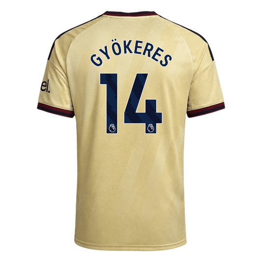 GYÖKERES #14 Arsenal Third Maillot 2026/27 Jaune