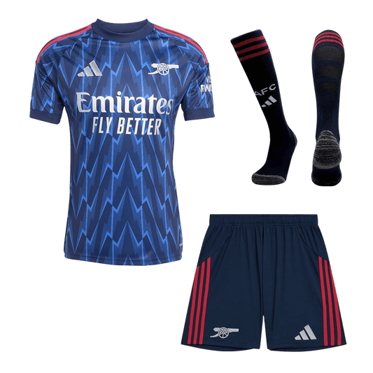 Arsenal Uitshirt 2025/26 Blauw