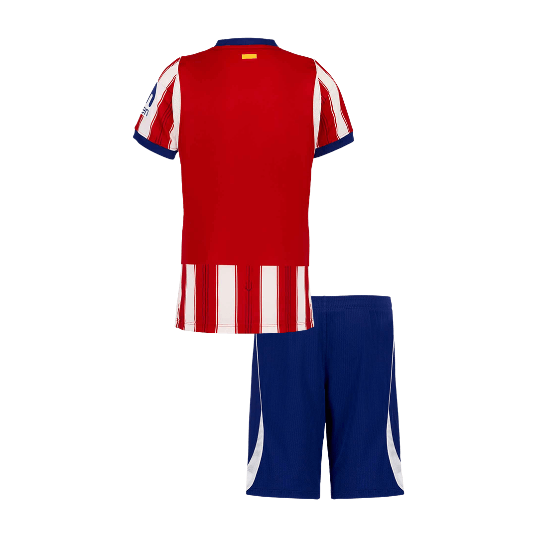 Atlético Domicile Maillot Kit 2026/27 Enfant Rouge&Blanc