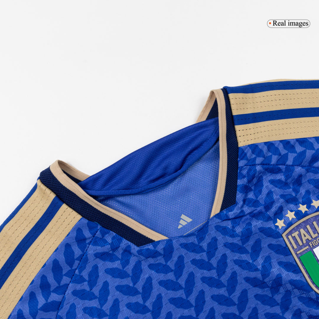 BASTONI #23 Italië Thuisshirt Wereldkampioenschap 2026 Blauw Speler
