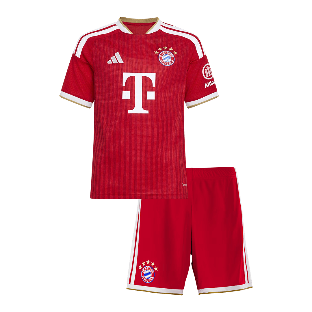 Vente Flash Munich Domicile Maillot Kit 2026/27 Enfant Rouge