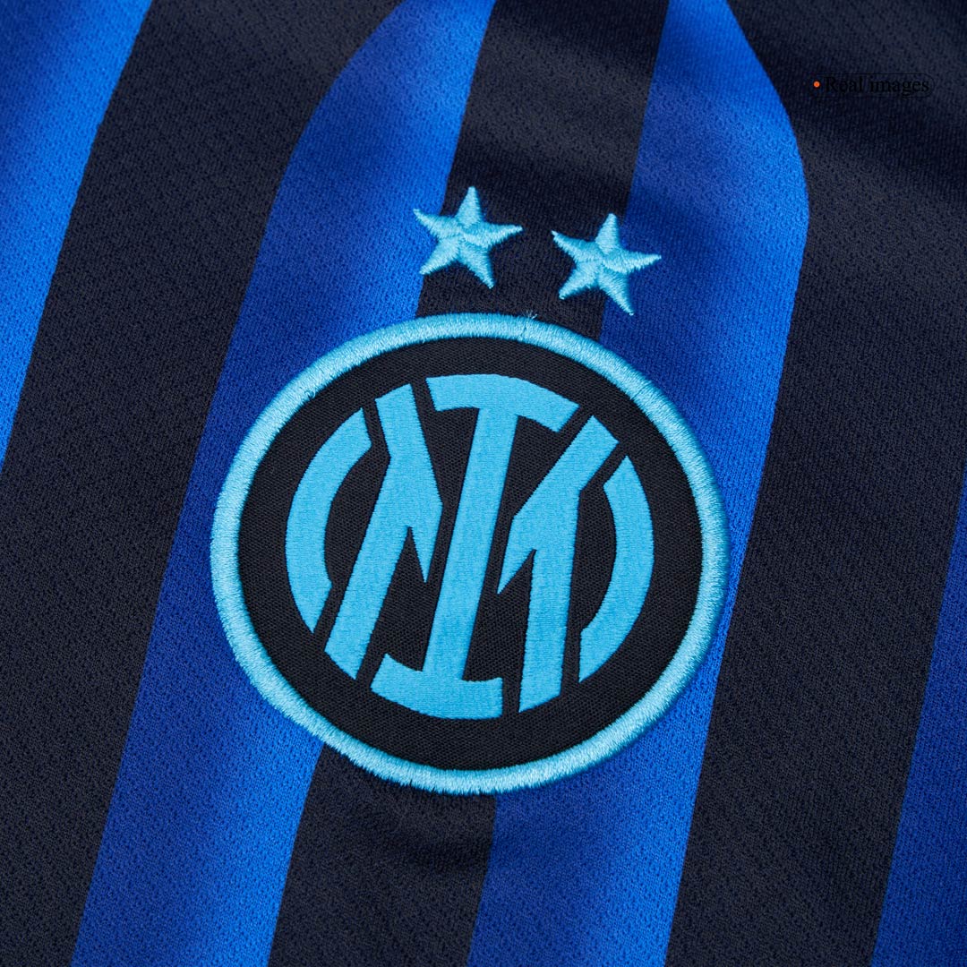 Inter Milaan Thuisshirt Kit 2025/26 Blauw&Zwart