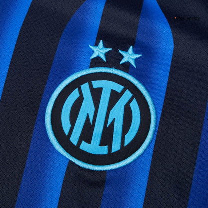 Inter Milaan Thuisshirt Kit 2025/26 Blauw&Zwart