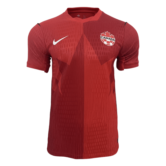 Canada Thuis Shirt Wereldbeker 2026 Rood Speler