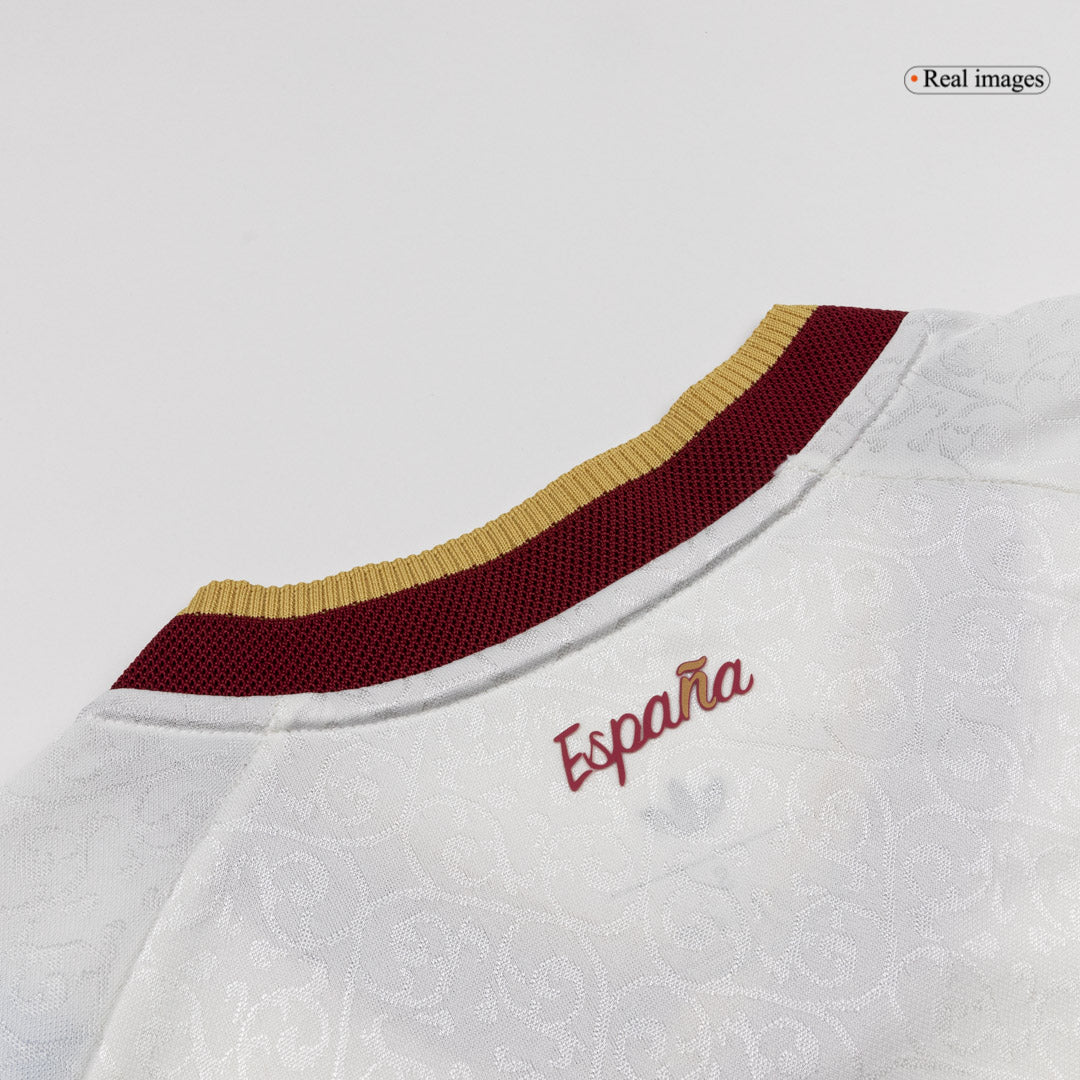 PEDRI #20 Espagne Extérieur Maillot - Coupe du Monde 2026 Blanc Joueur