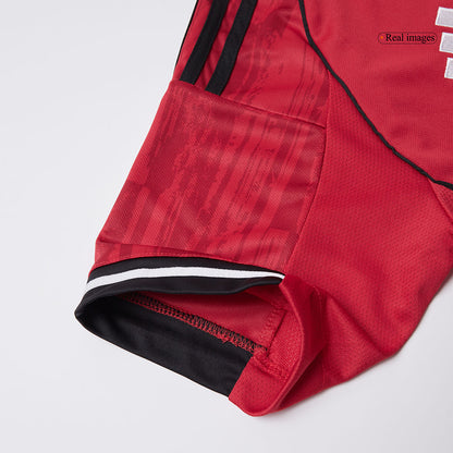 Manchester United Thuisshirt Tenue 2025/26 Rood