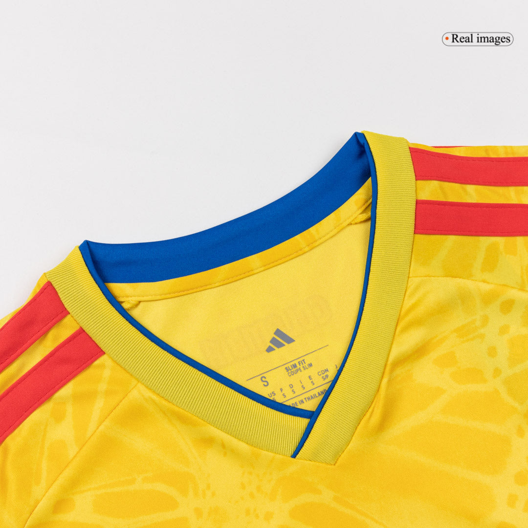 JAMES #10 Colombia Thuis tenue WK 2026 Geel