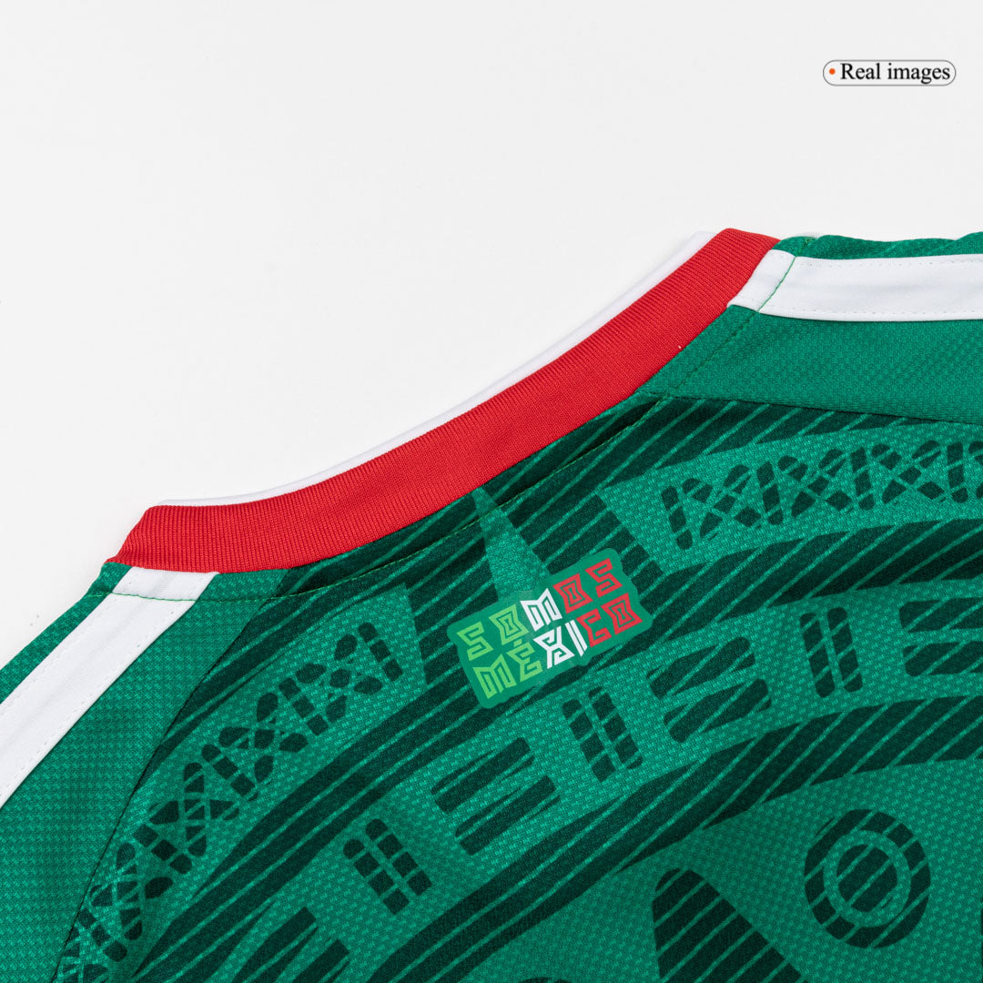 S. GIMÉNEZ #11 Mexico Thuisshirt - Wereldkampioenschap 2026 Groen