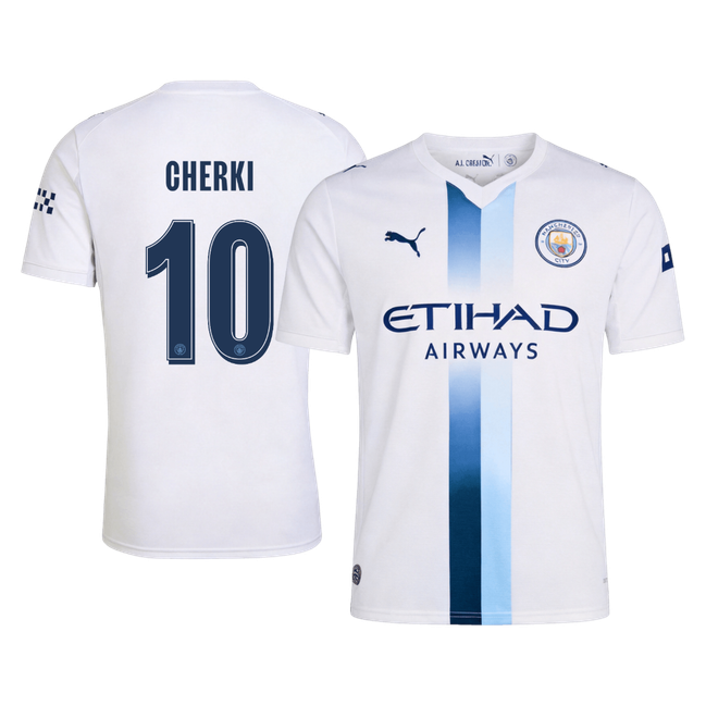 CHERKI #10 Manchester City Third Maillot 2026/27 Blanc - UCL