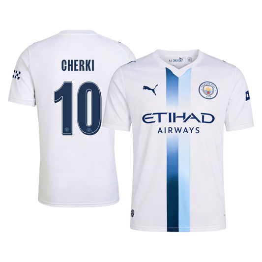 CHERKI #10 Manchester City Third Maillot 2026/27 Blanc - UCL