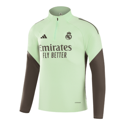 Real Madrid Sweatshirt Kit 2025/26 Kinder Groen