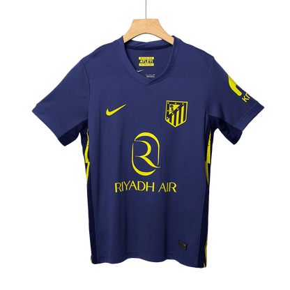 GRIEZMANN #7 Atlético Uitshirt 2025/26 Marineblauw