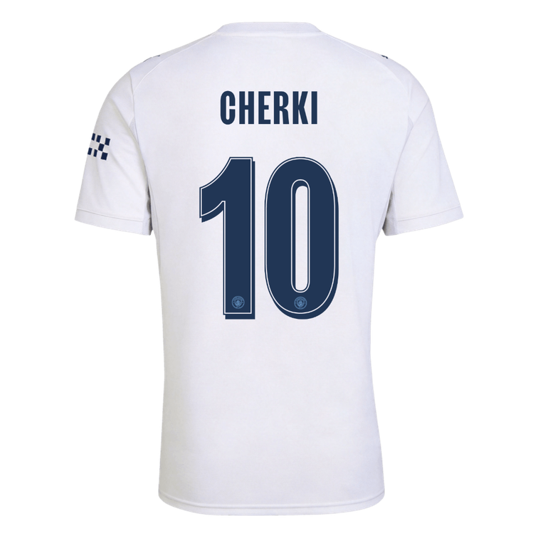 CHERKI #10 Manchester City Third Maillot 2026/27 Blanc - UCL