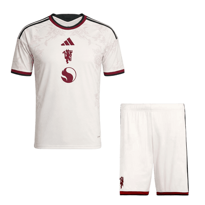 Manchester United Third Maillot Kit 2026/27 Blanc