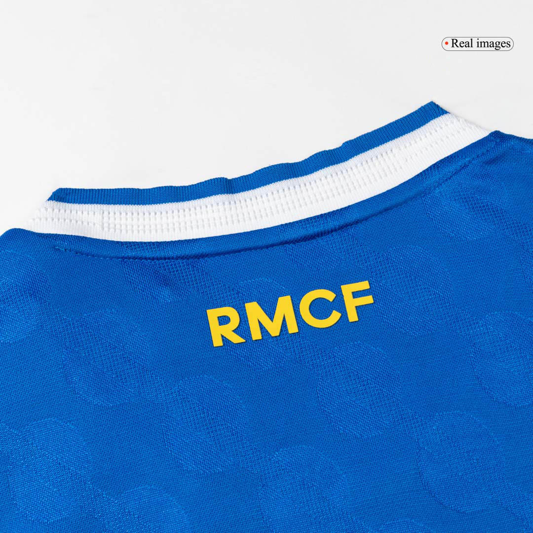 F. MENDY #23 Real Madrid Derde Thuisshirt 2025/26 Blauw Speler
