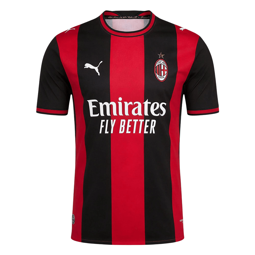 PULISIC #11 AC Milan Domicile Maillot 2026/27 Rouge&Noir Joueur