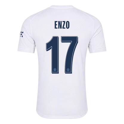 ENZO #17 Manchester City Third Maillot 2026/27 Blanc Joueur - UCL