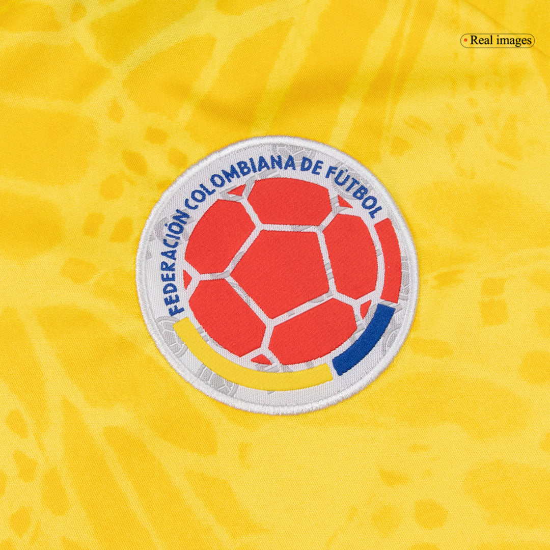 JAMES #10 Colombia Thuis tenue WK 2026 Geel