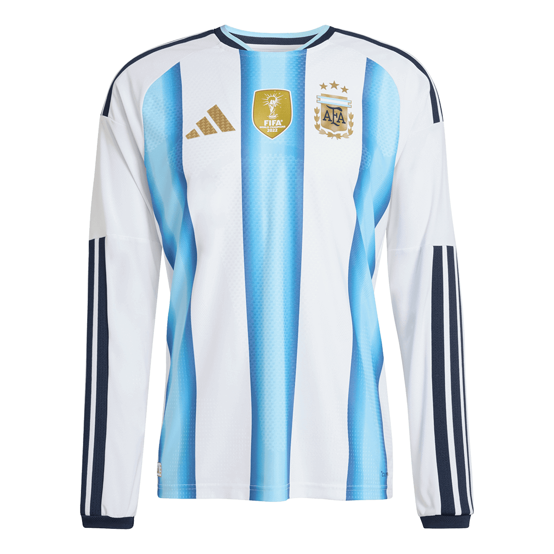 Argentinië Thuis tenue Lange Mouwen - WK 2026 Blauw&Wit
