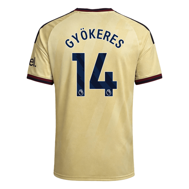 GYÖKERES #14 Arsenal Third Maillot 2026/27 Jaune Joueur