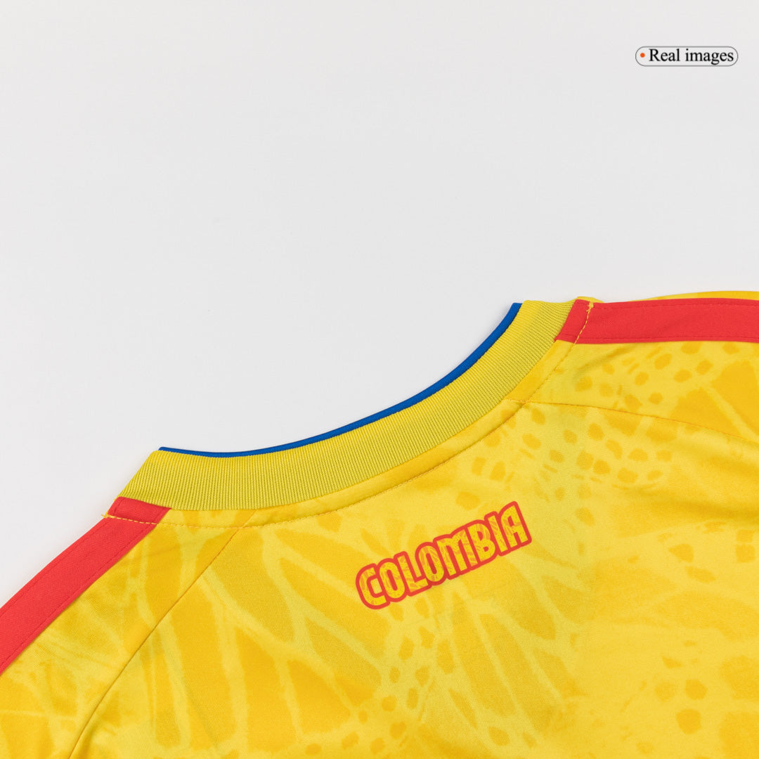 Colombia Thuisshirt WK 2026 Geel Grote Maten