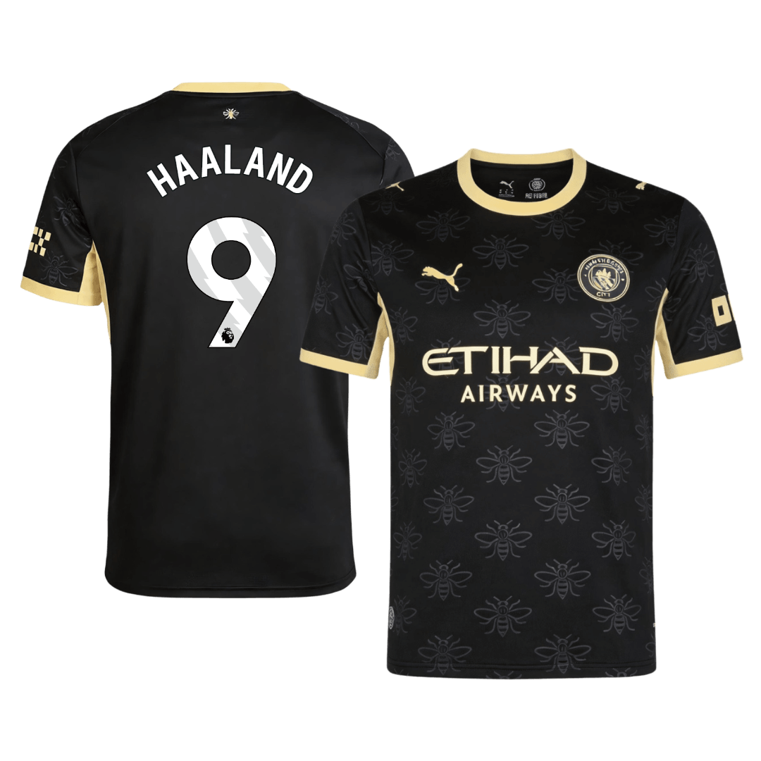 HAALAND #9 Manchester City Extérieur Maillot 2026/27 Noir