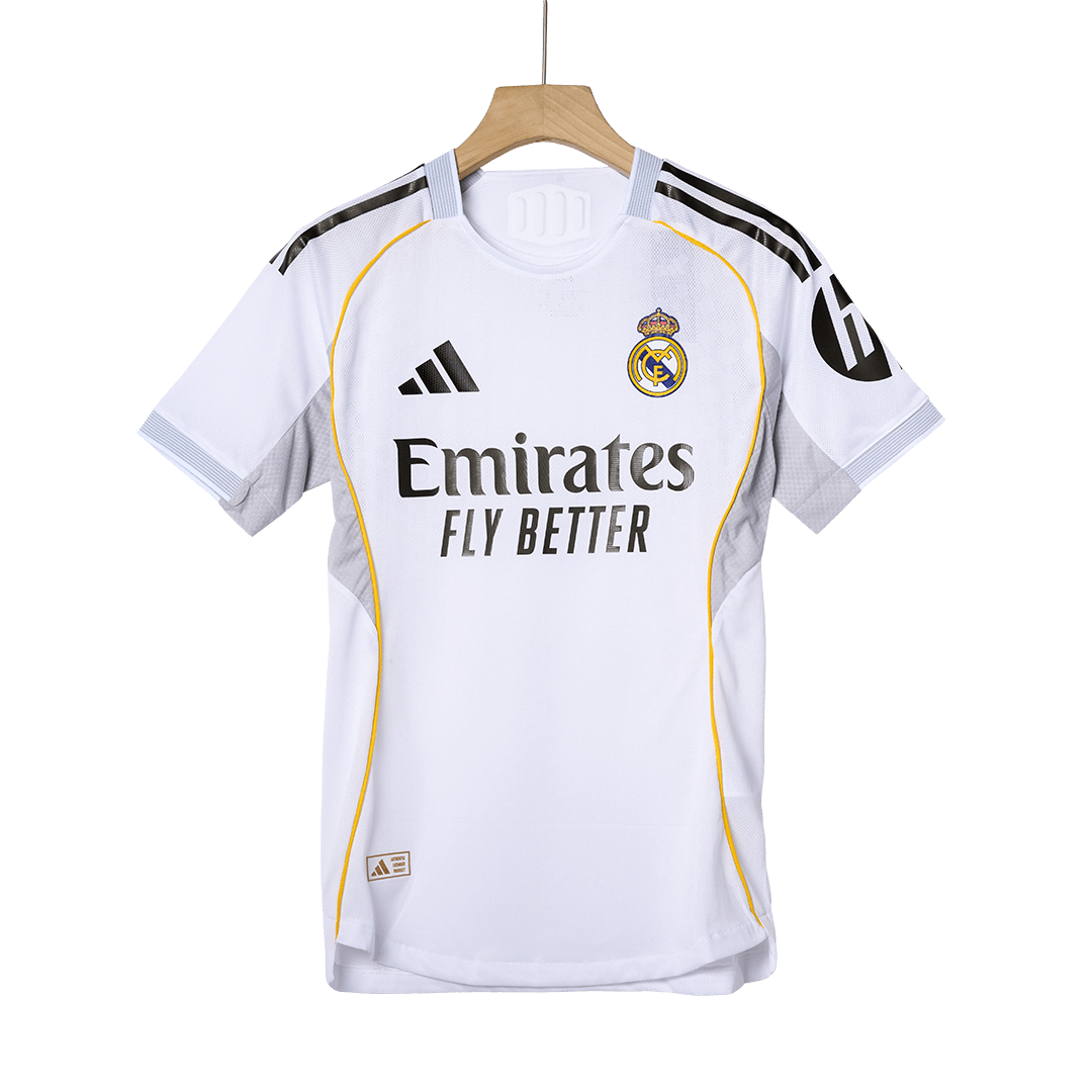 F.MENDY #23 Real Madrid Thuisshirt 2025/26 Wit Authentiek
