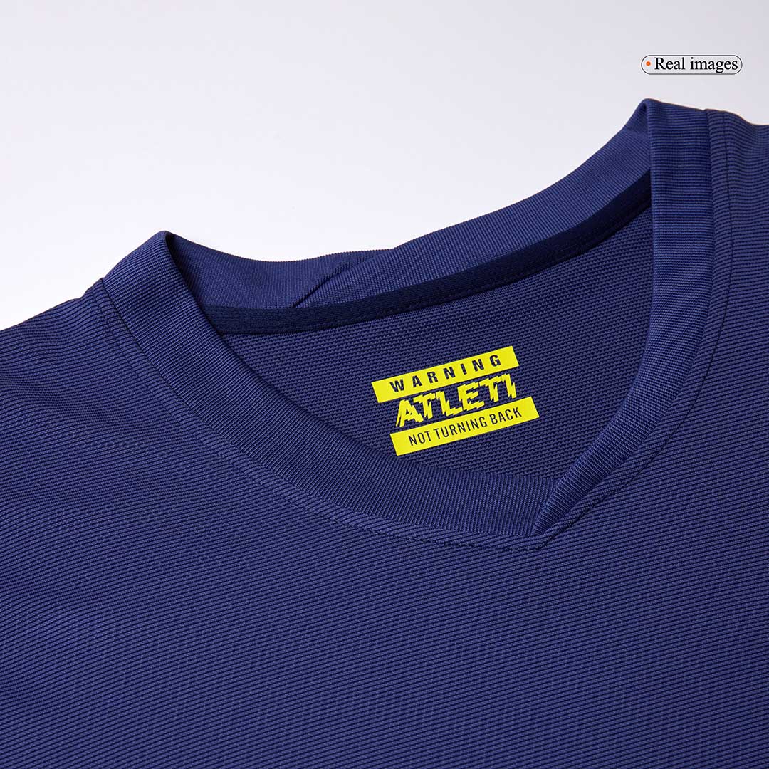 GRIEZMANN #7 Atlético Uitshirt 2025/26 Marineblauw