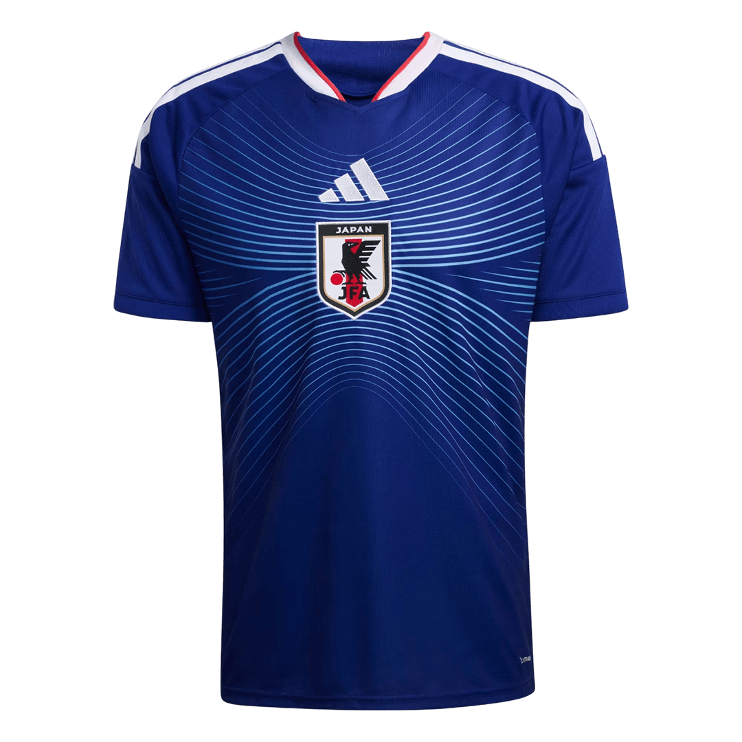 Japan Thuisshirt WK 2026 Donkerblauw Grote Maten