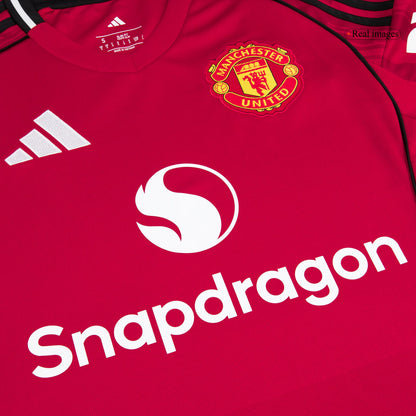 MOUNT #7 Manchester United Thuisshirt 2025/26 Rood - Super