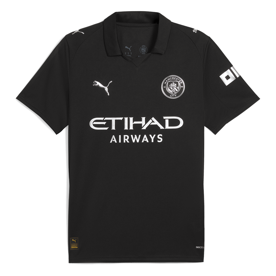 FODEN #47 Manchester City Uitshirt 2025/26 Zwart