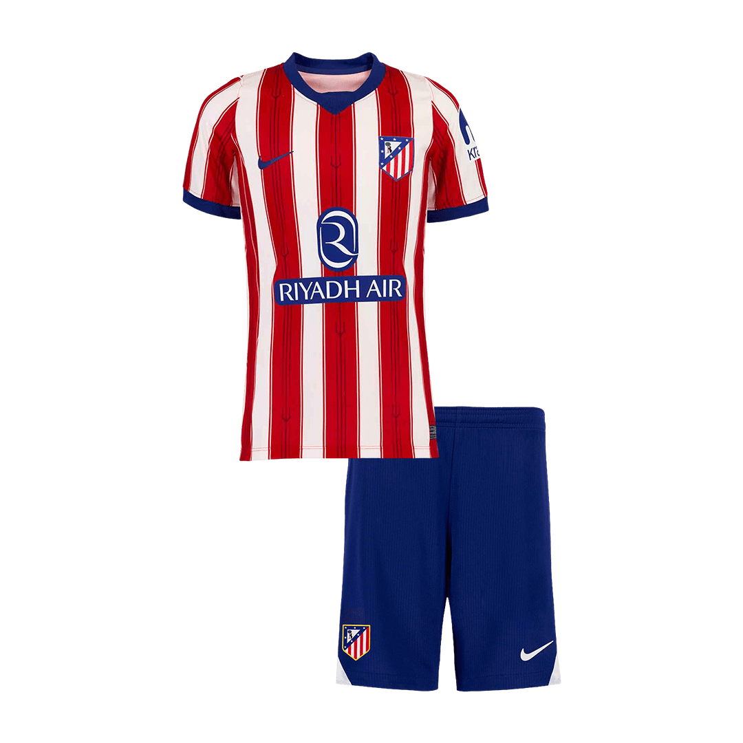 Atlético Domicile Maillot Kit 2026/27 Enfant Rouge&Blanc