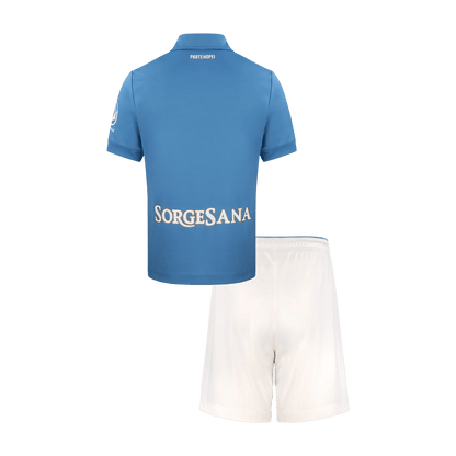 Naples Domicile Maillot Kit 2026/27 Enfant Bleu