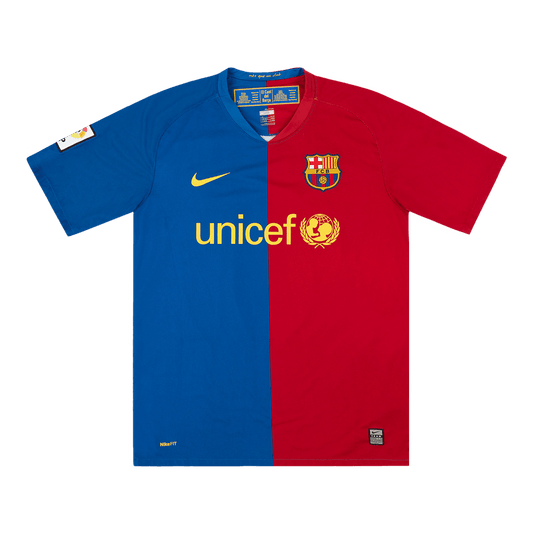 Retro FC Barcelona Thuisshirt 2008/09