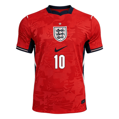 BELLINGHAM #10 Engeland Uitshirt - Wereldkampioenschap 2026 Rood