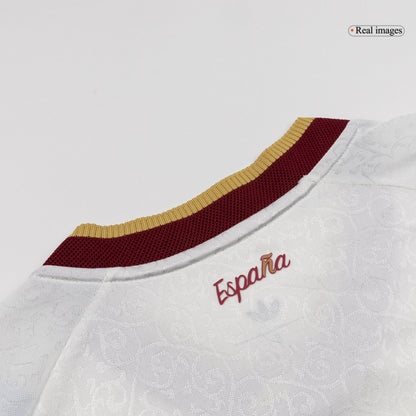 PEDRI #20 Espagne Extérieur Maillot 2 Stars - Champion Edition - Coupe du Monde 2026 Blanc Joueur