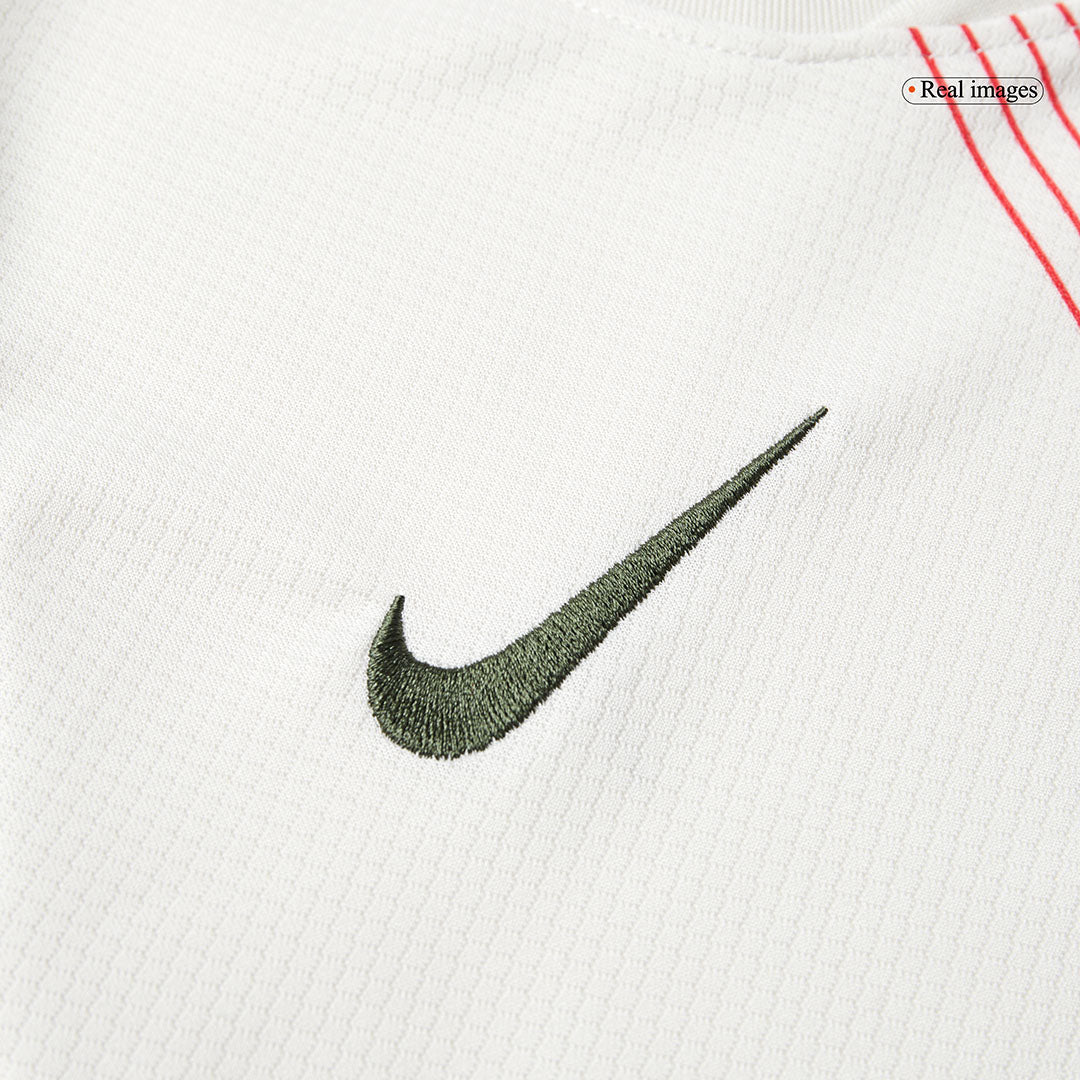 Chelsea Extérieur Maillot Kit 2025/26 Enfant Blanc