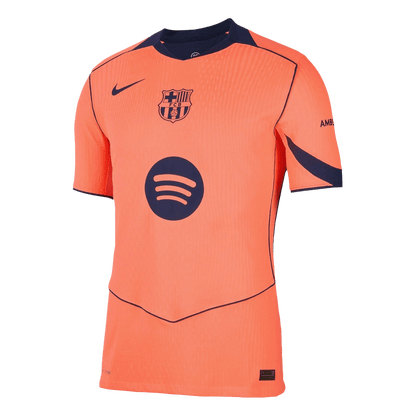 ROONY #19 Barcelona Derde Shirt 2025/26 Oranje Authentiek - UCL
