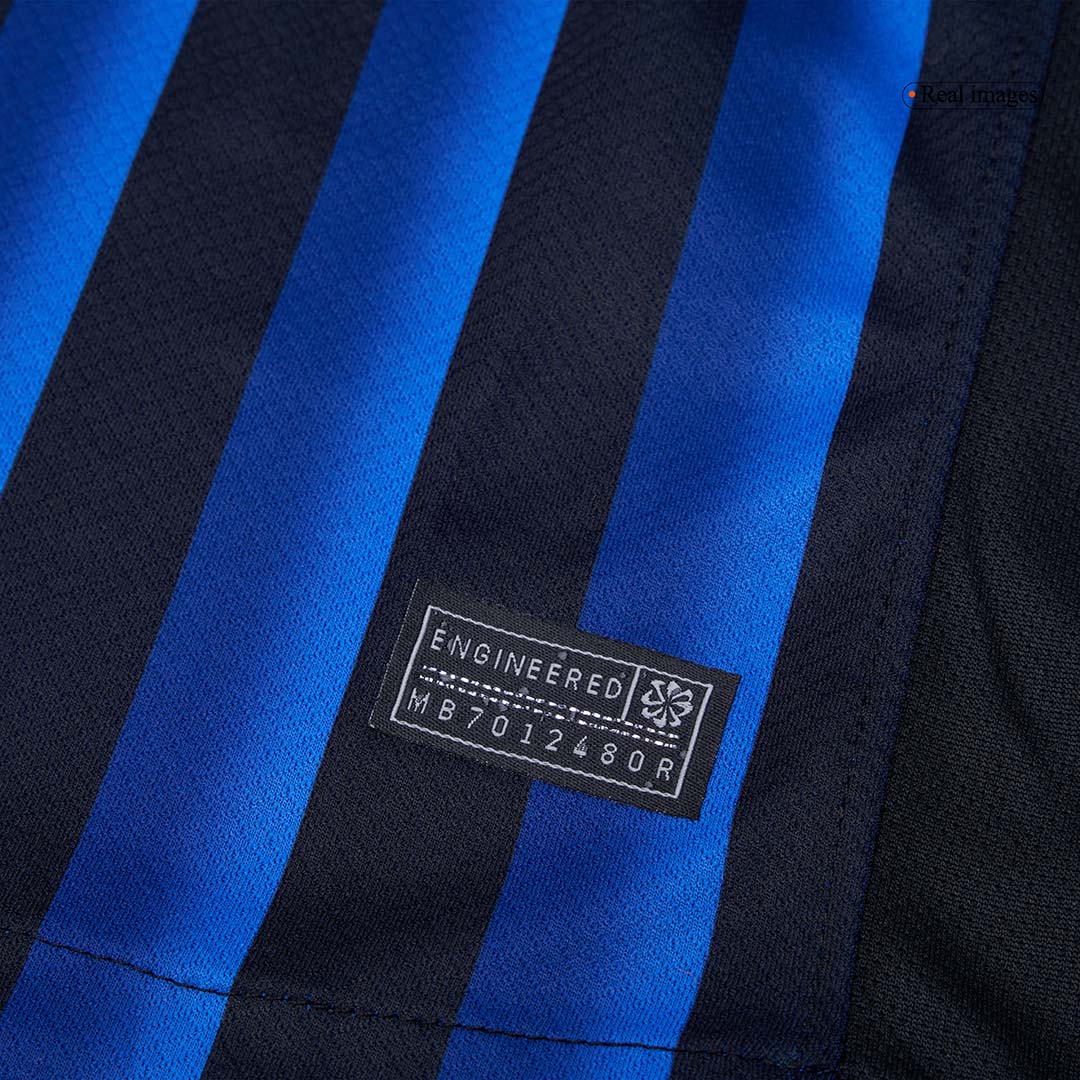 Inter Milaan Thuisshirt Kit 2025/26 Blauw&Zwart
