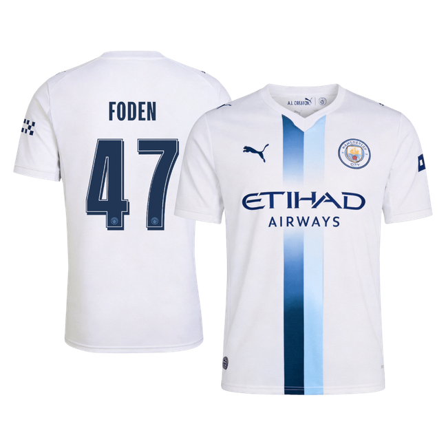 FODEN #47 Manchester City Third Maillot 2026/27 Blanc - UCL