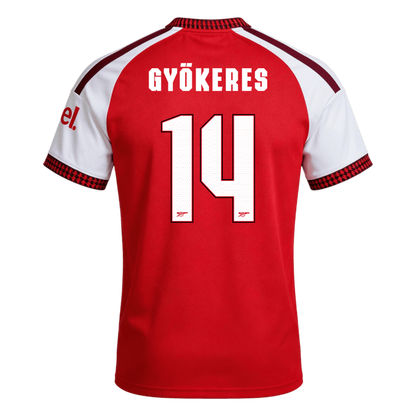 GYÖKERES #14 Arsenal Domicile Maillot 2026/27 Rouge - UCL - Super